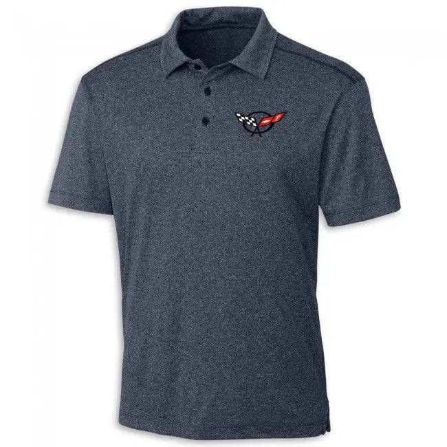 corvette dress shirts Chevrolet Gold Bowtie Poplin Long Sleeve Dress Shirt
