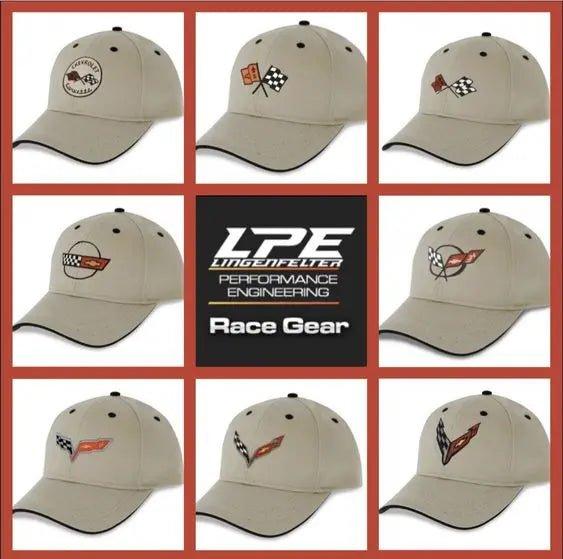 Official Corvette Hat – C8 Corvette logo cap, premium Corvette apparel and accessories for car enthusiasts