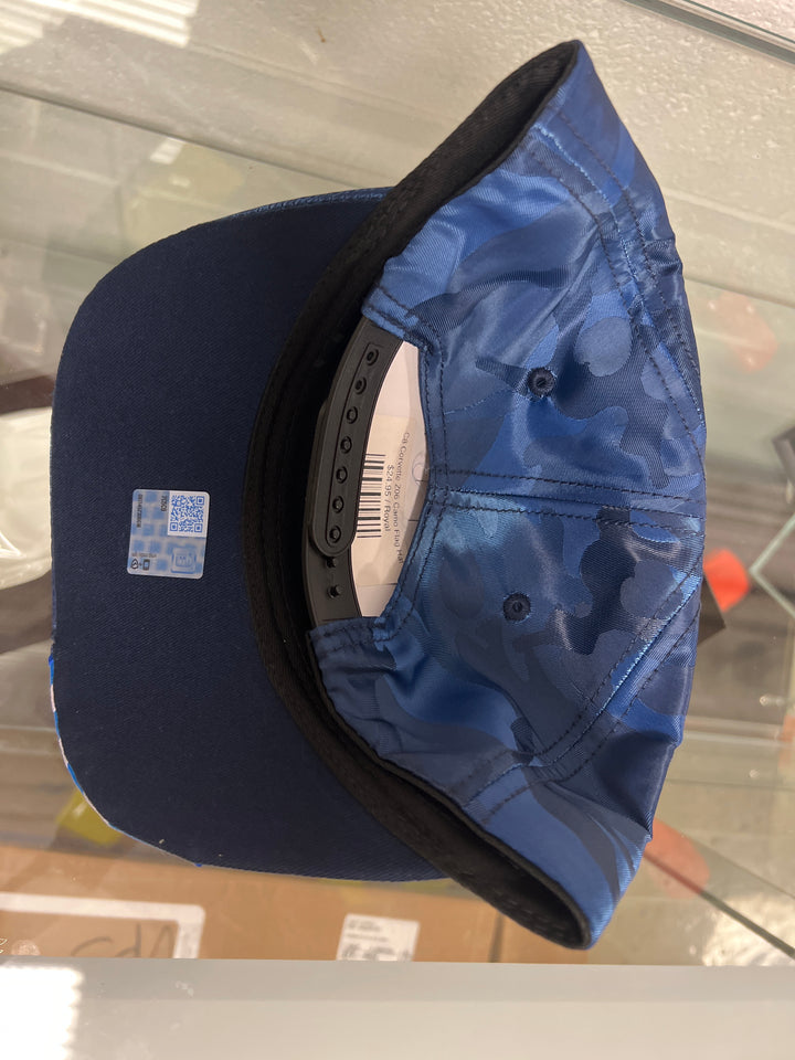 Z06 Corvette Royal Camo Flag Hat Back