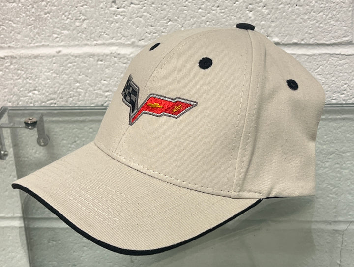 Lingenfelter Race Gear C6 Corvette Next Generation Heritage Hat in black with embroidered logo, casual men's accessory.