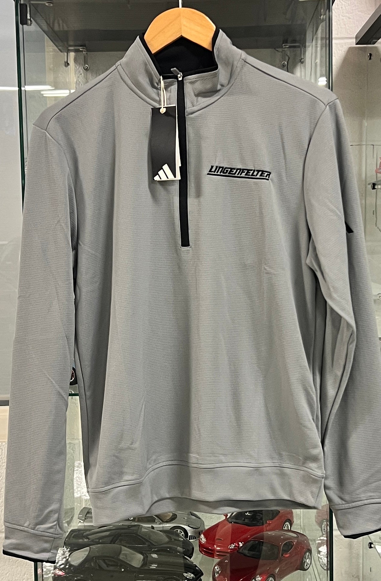 NEW!! Lingenfelter Men's Adidas Quarter Zip Shirt | Team Lingenfelter