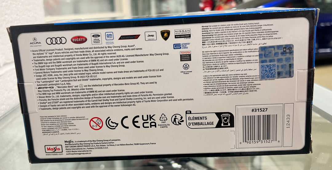 1:24TH C8 CORVETTE STINGRAY DIECAST