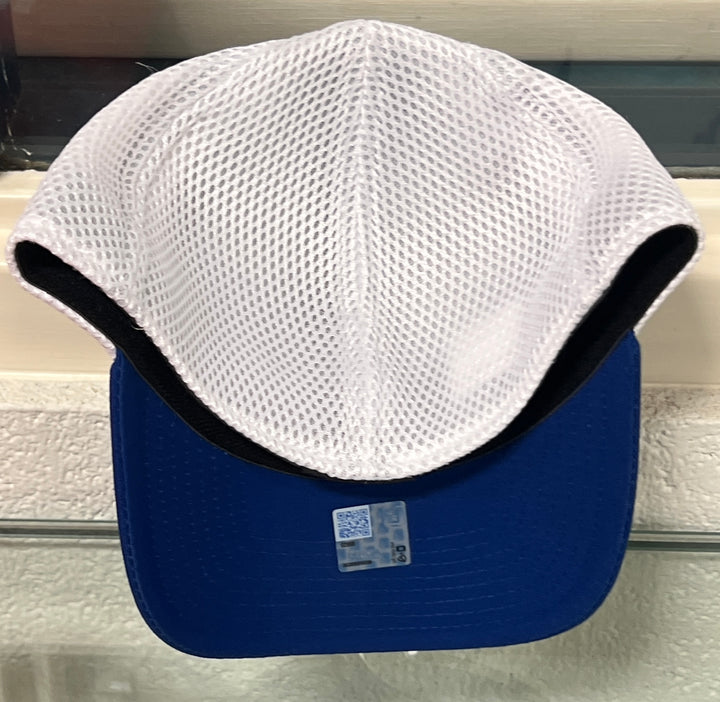 C8 Corvette Royal White Flexfit Hat Large/XL