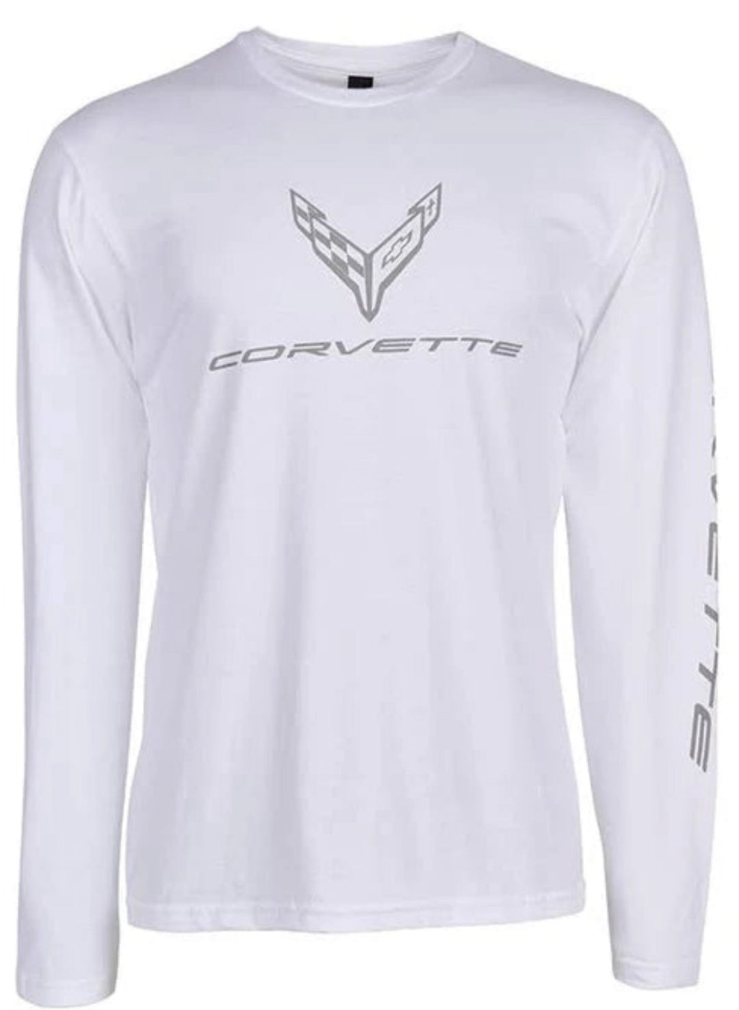 C8 Corvette Men's White Long Sleeve T-Shirt - Team Lingenfelter