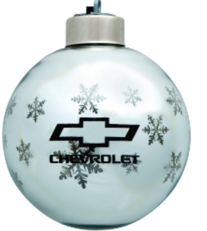 CHEVROLET RED BOWTIE LIGHT UP ORNAMENT