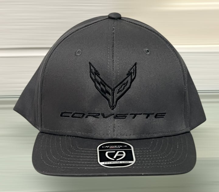 C8 Corvette Tonal Hats - Team Lingenfelter