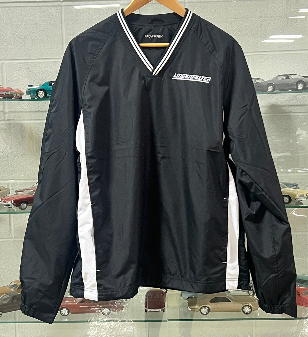 Lingenfelter Performance Engineering Pullover Black White Jacket