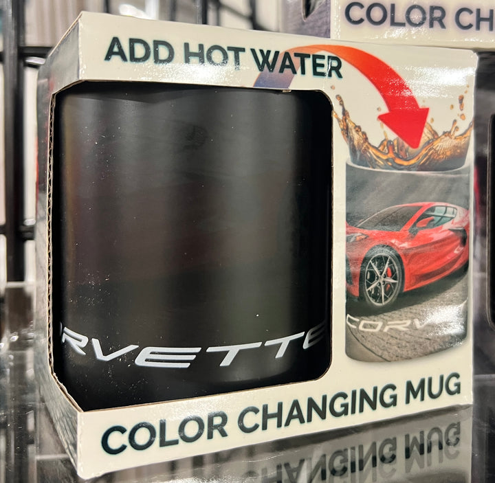 C8 CORVETTE COLOR CHANGING MUG in box gm licensed 