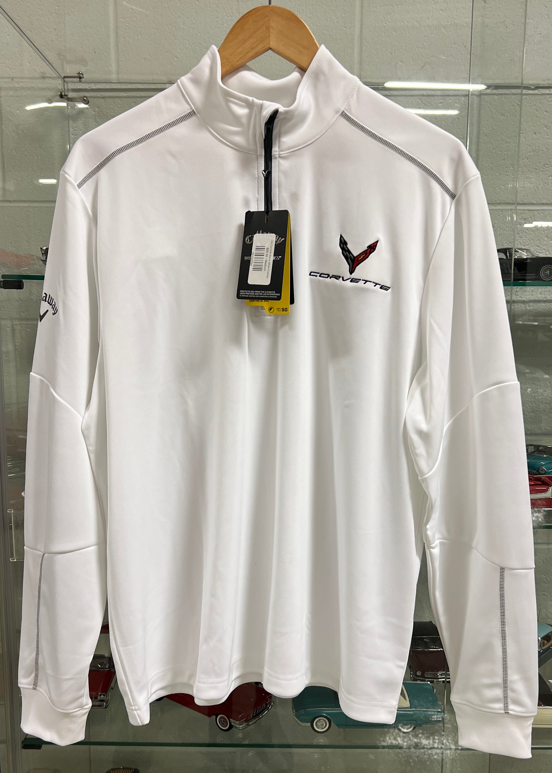 C8 Corvette Men's Quarter-Zip Pullover | Team Lingenfelter