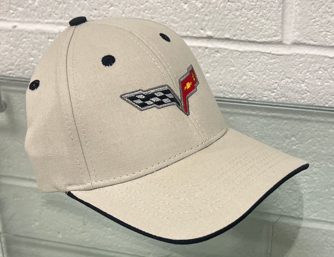 Lingenfelter Race Gear C6 Corvette Next Generation Heritage Hat, men's accessory with embroidered logo, navy blue baseball cap.