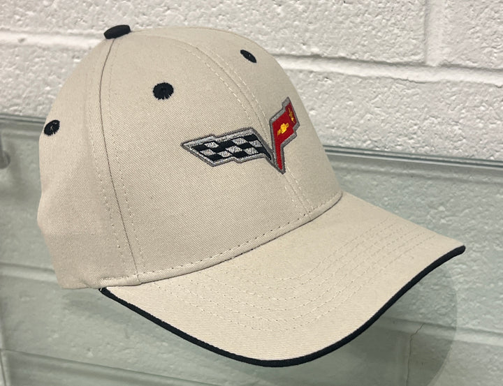 Lingenfelter Race Gear C6 Corvette Next Generation Heritage Hat, men's accessory with embroidered logo, navy blue baseball cap.
