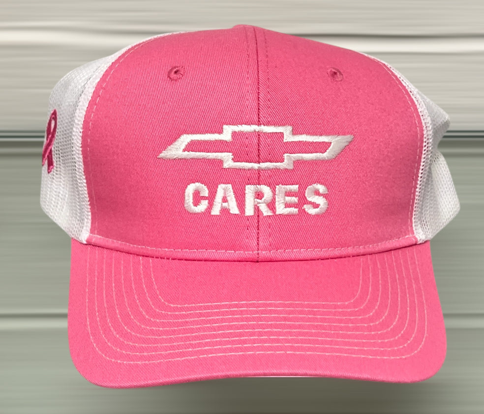 Chevy Cares Mesh Snap Back Hats