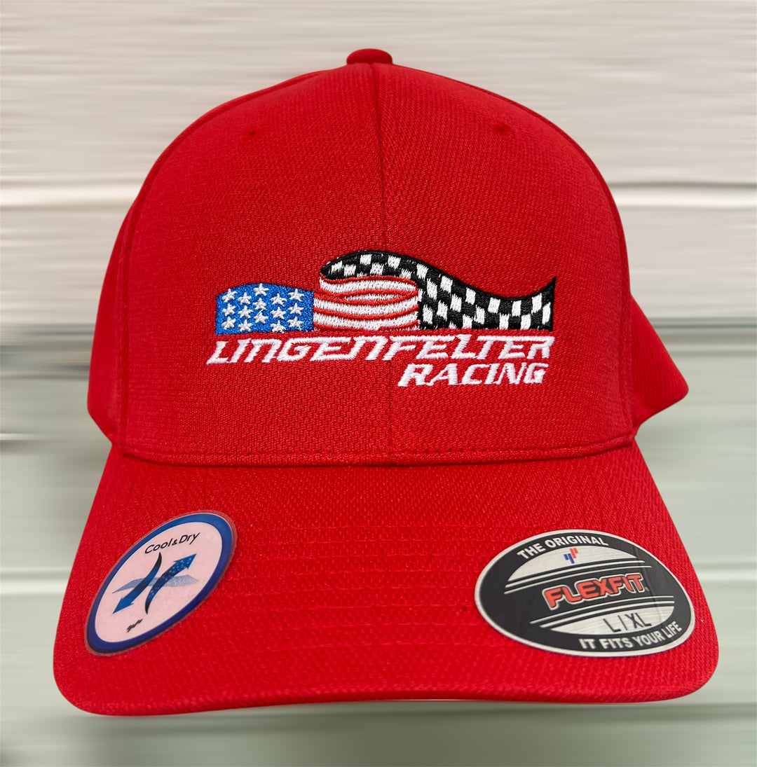 Lingenfelter Racing Red Flexfit Hat