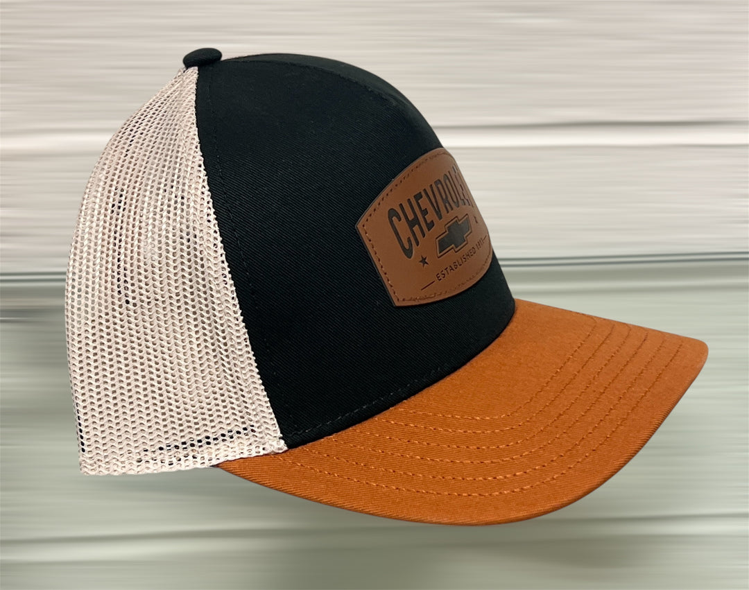 Chevrolet Est. 1911 Snapback Hat by Team Lingenfelter featuring a structured brim and embroidered logo on front.