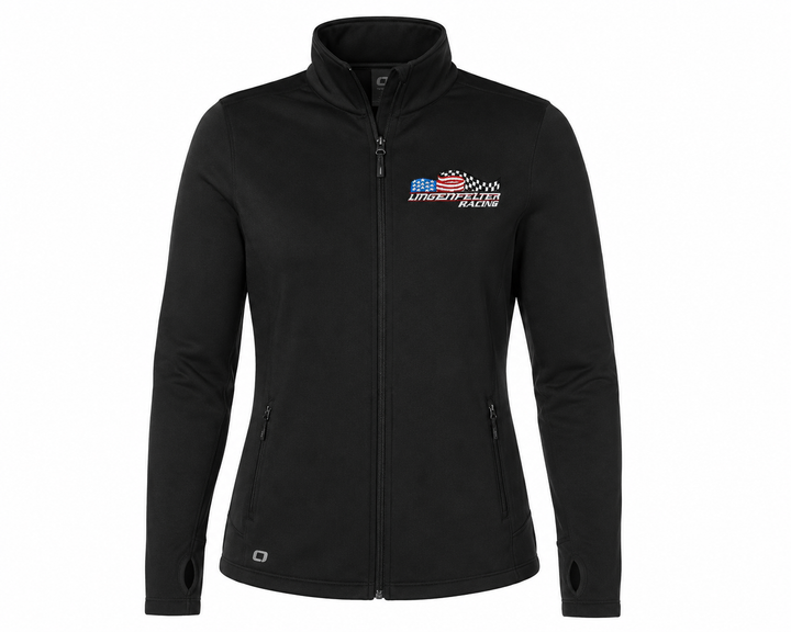 NEW!! Lingenfelter Racing Ladies Full Zip Jacket Black