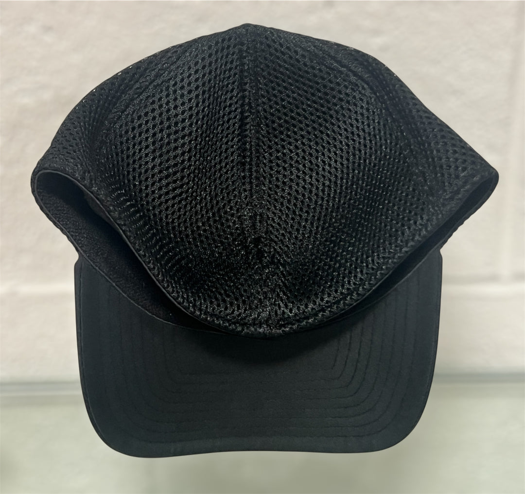 New Era Lingenfelter Black Flexfit Hat Back View