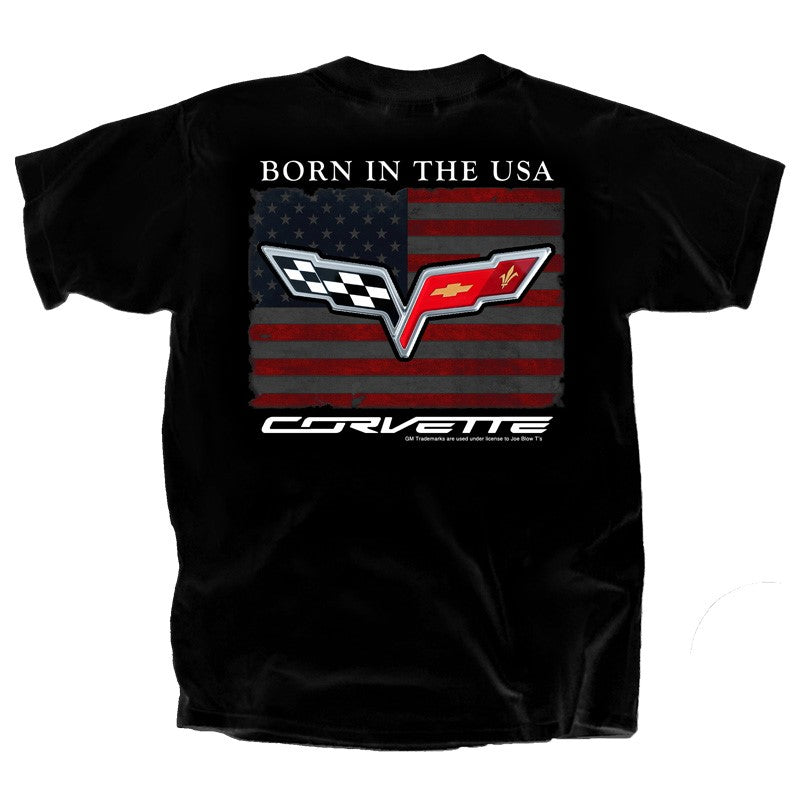C6 Corvette Born in the USA T-Shirt