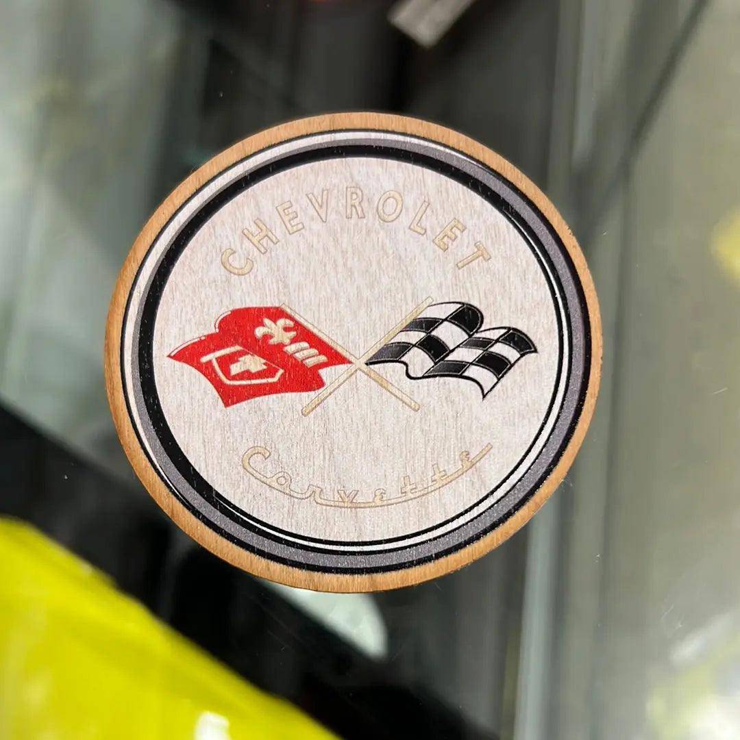 C1 Corvette Wooden Decal - Team Lingenfelter