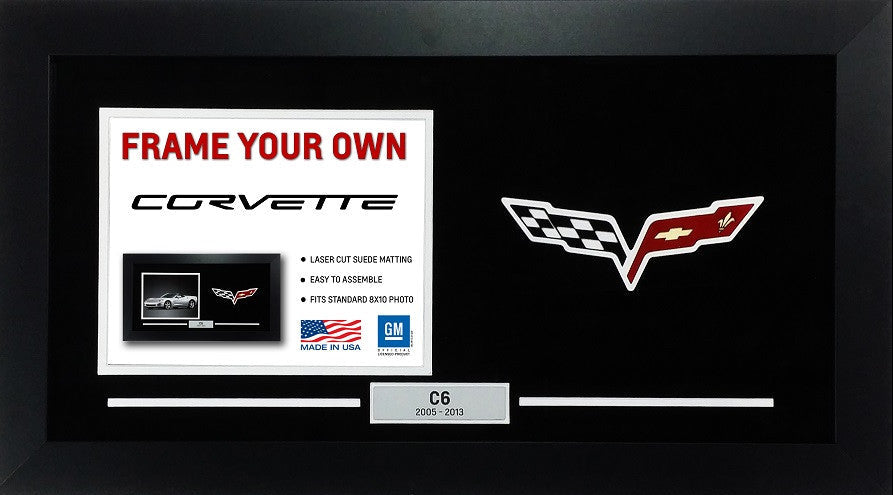 c6 corvette artwork frame your own Corvette picture