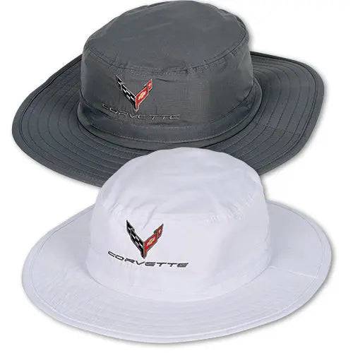 C8 Corvette Bucket Hat with UPF 30+ Sun Protection