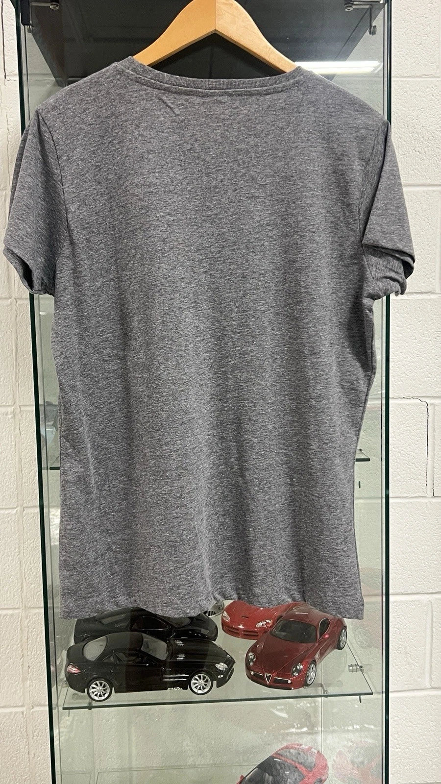 NEW!! C8 Corvette Ladies Gray T-Shirt - Large - SALE