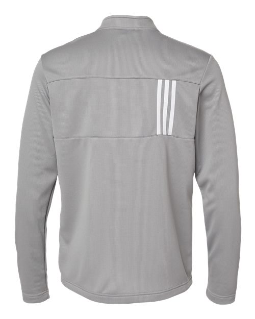 Gray C8 Corvette men's quarter zip pullover by Lingenfelter Race Gear, showcasing the activewear top with Corvette logo details.