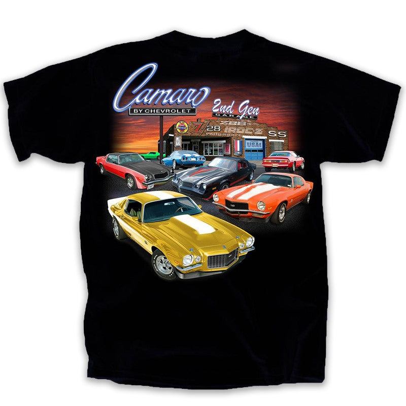 camaro by chevrolet 2nd gen shirt