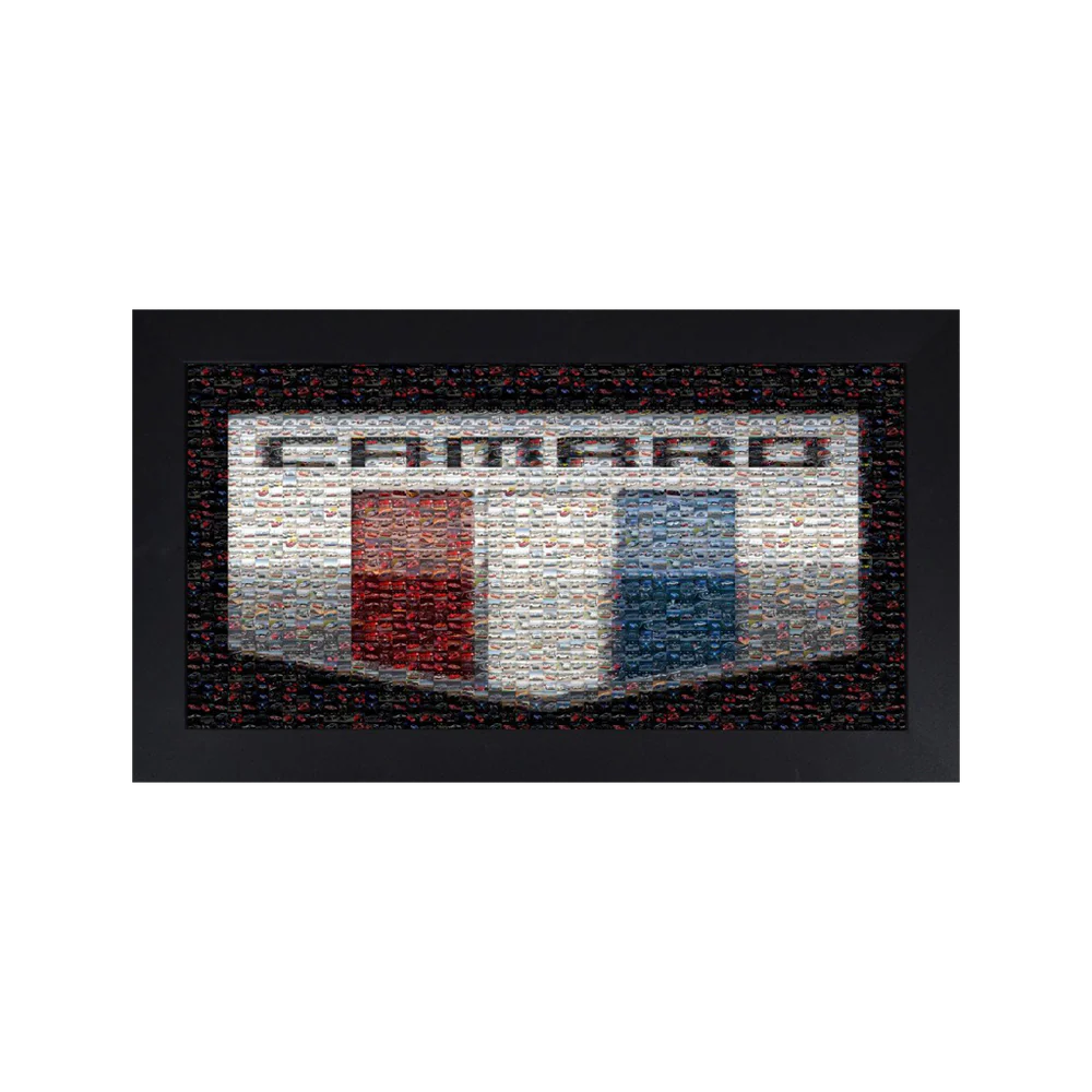 Camaro Mosaic Canvas Print