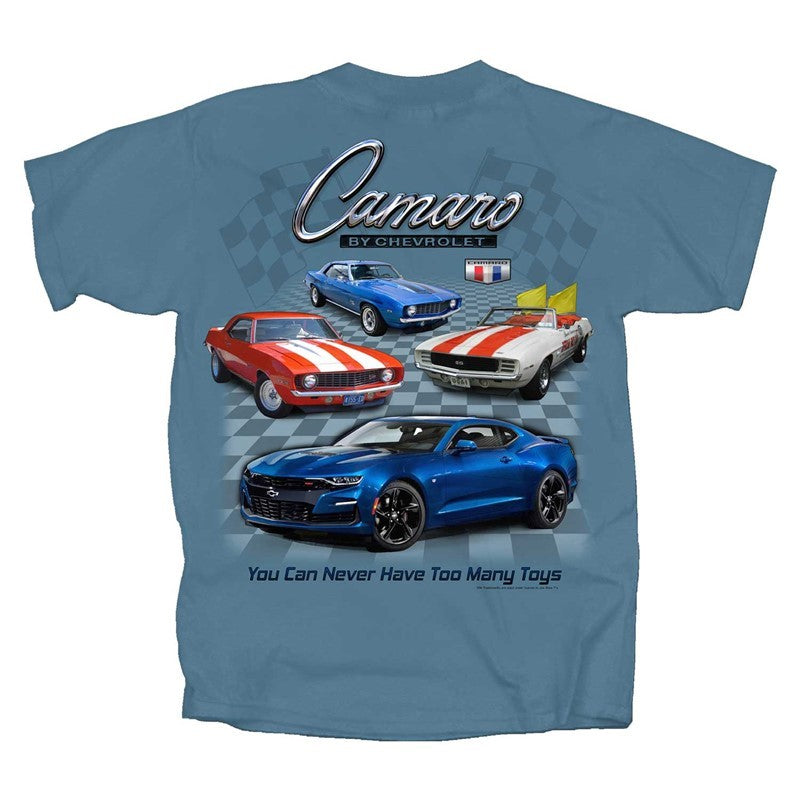 camaro shirt you can never have too many toys
