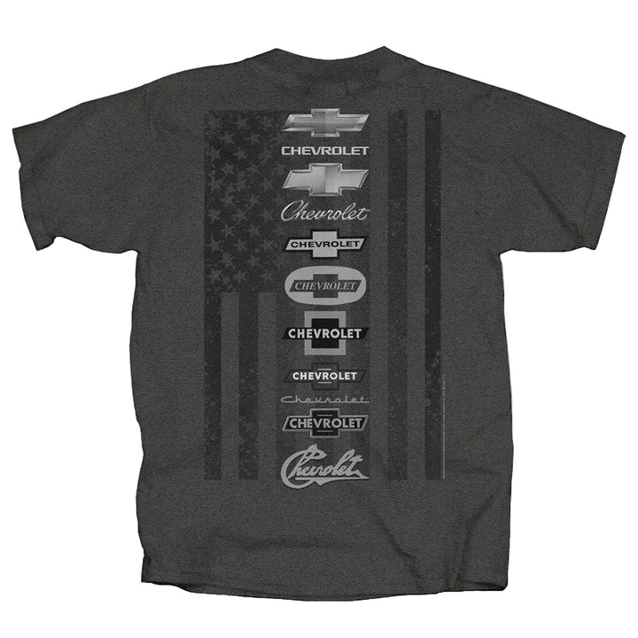 chevy multiple logo shirt