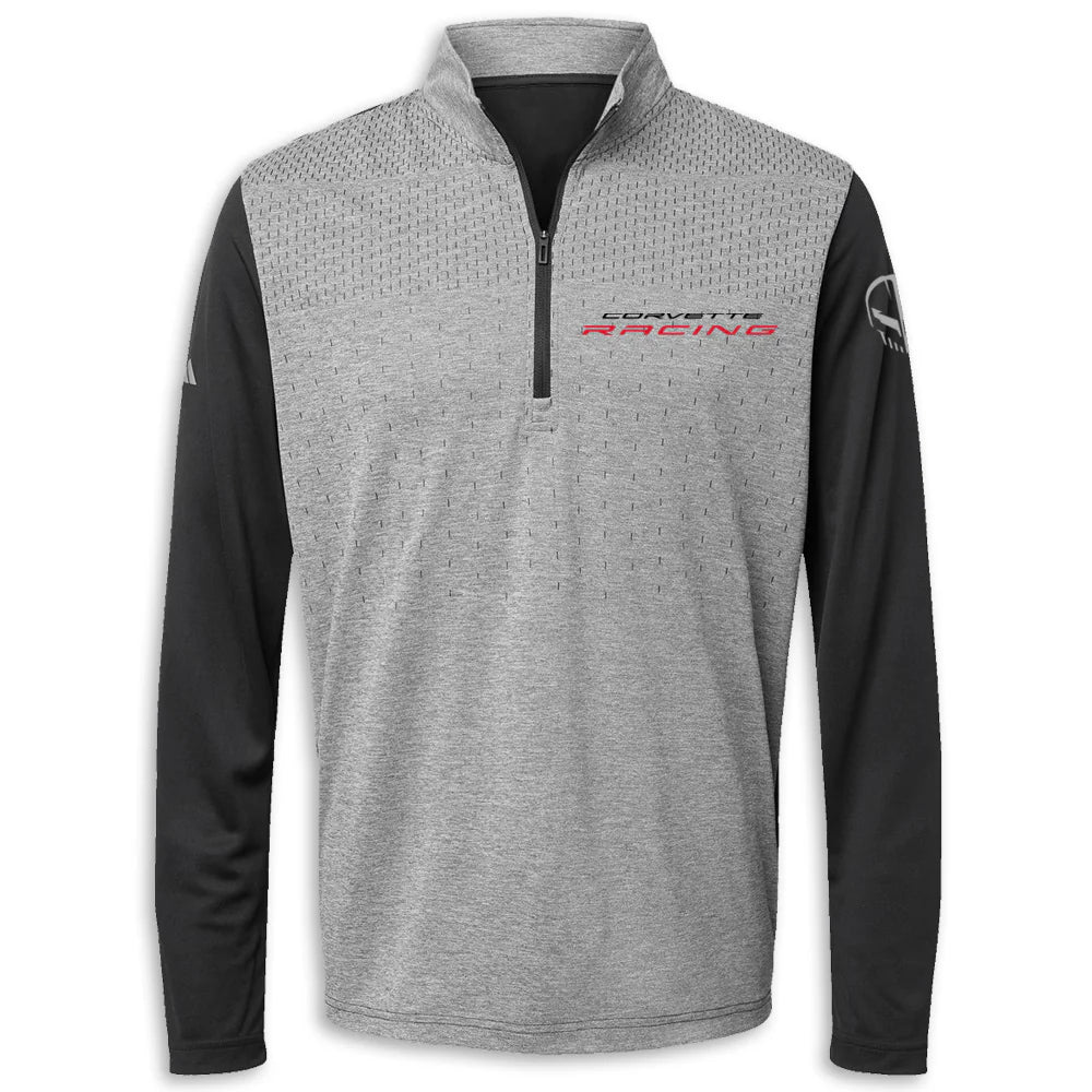 Corvette Racing Men's Shirt Gray Black GM Licensed Lingenfelter Performance Engineering Apparel Shop