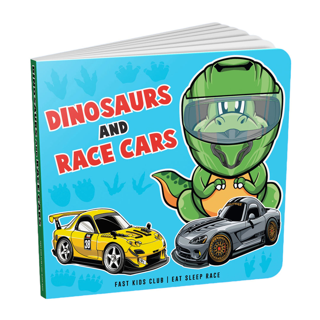 Dinosaurs and Race Cars Book - Arriving Soon - Team Lingenfelter