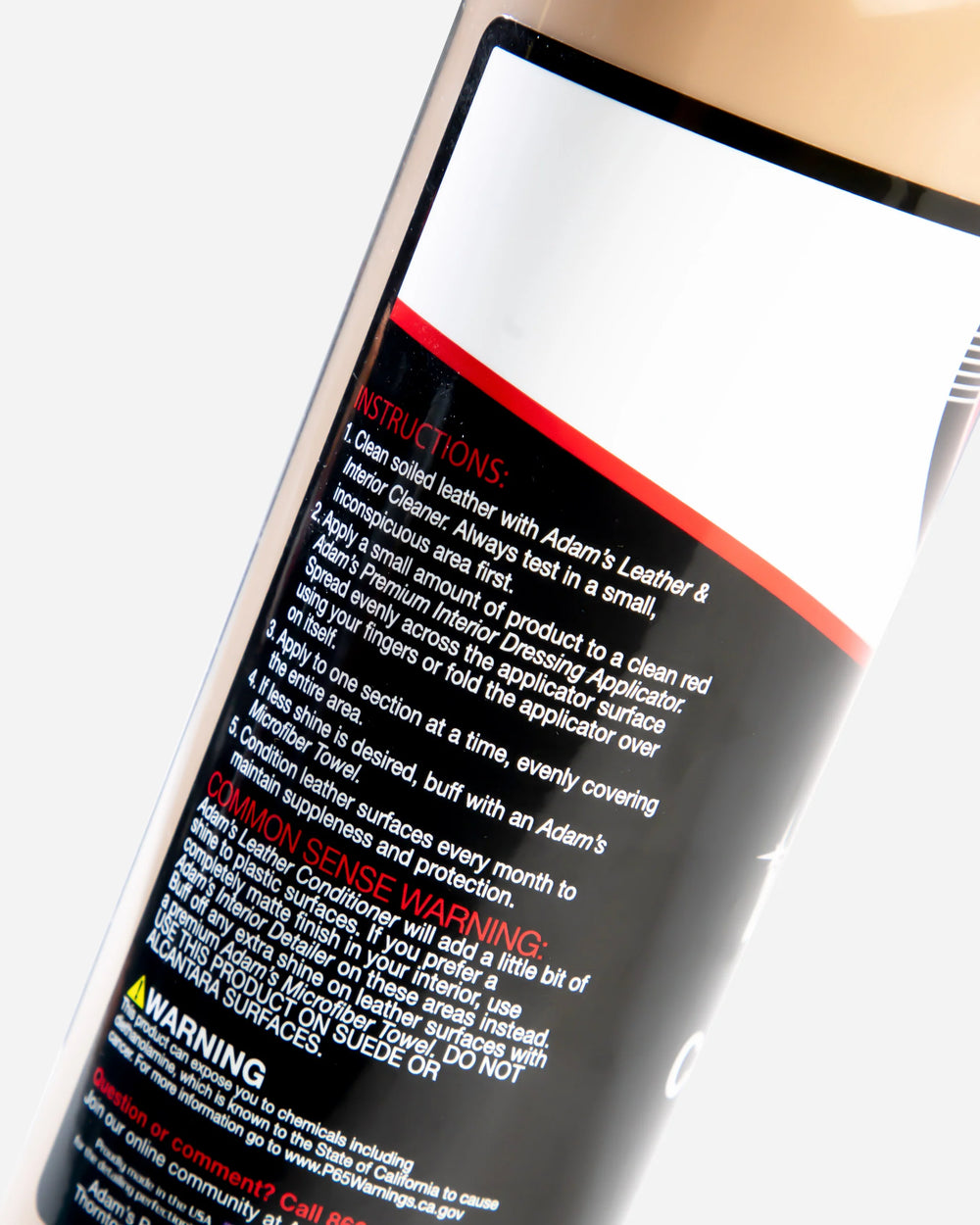 Adam's Polishes Leather Conditioner