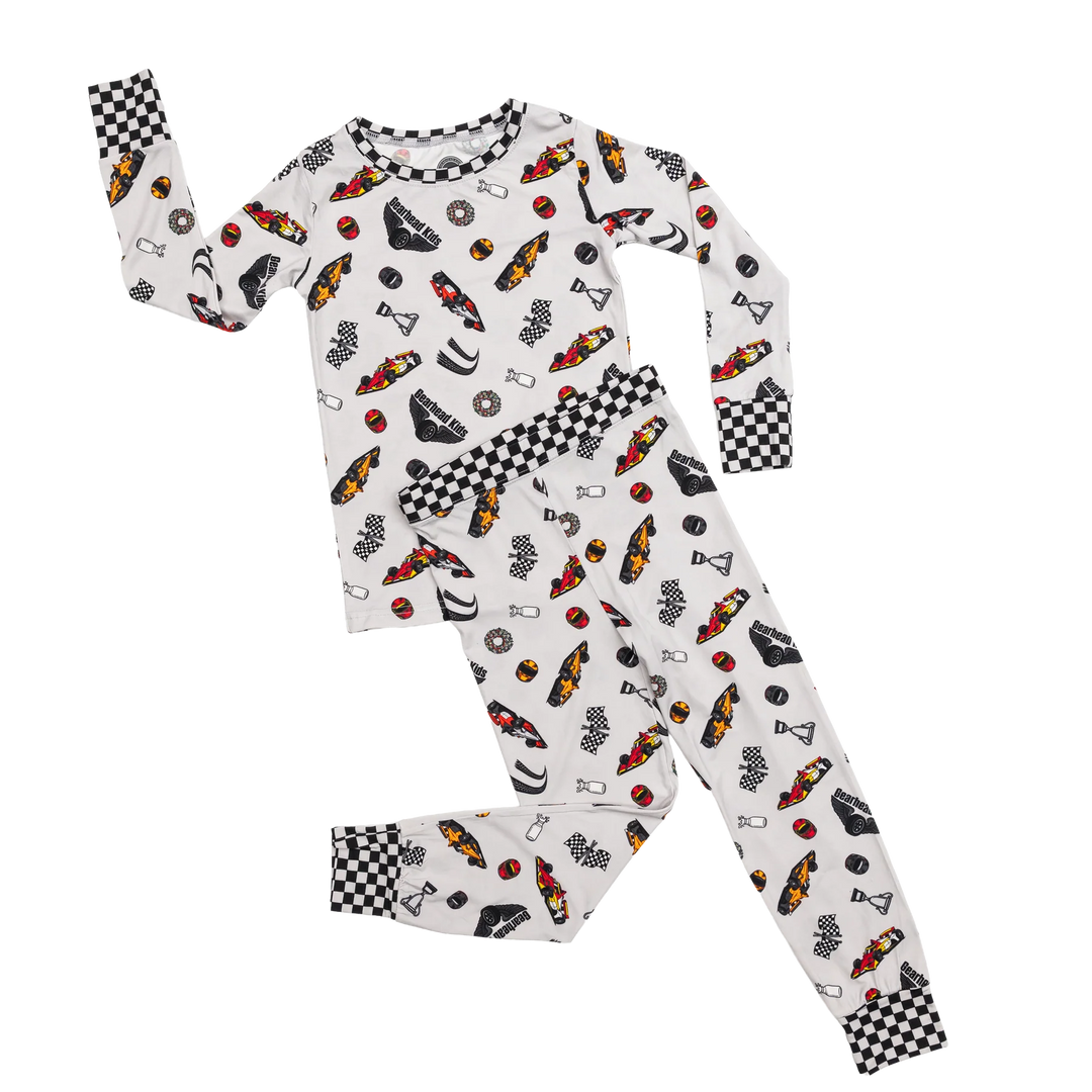 NEW!! THE MIDNIGHT MILK RUN 2PC PAJAMAS