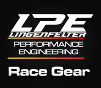 Lingenfelter Performance Engineering logo with 'Race Gear' text on a black background