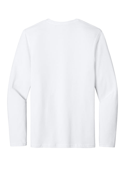 white softstyle t-shirt back view