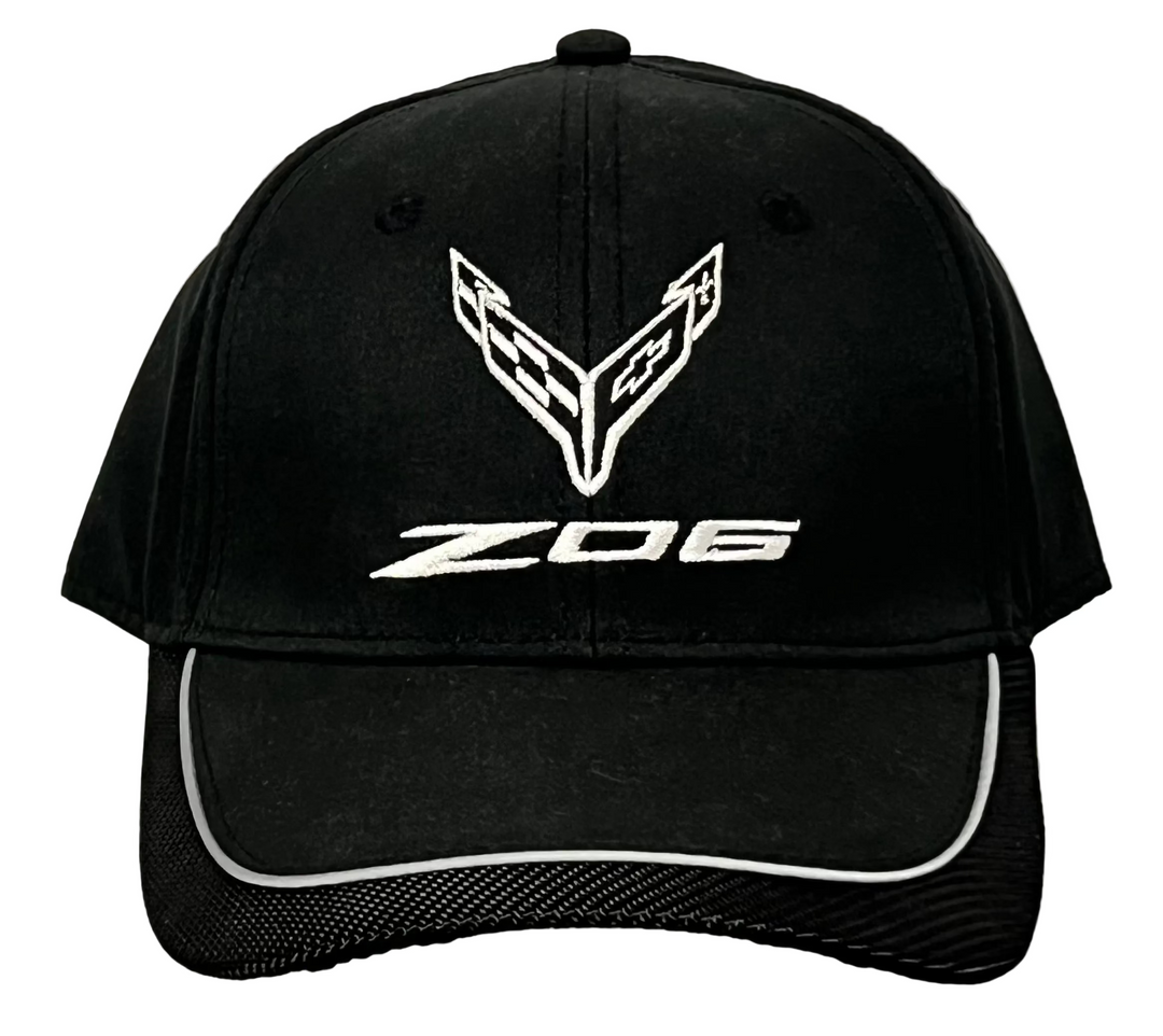 C8 CORVETTE Z06 Hat Black/Silver